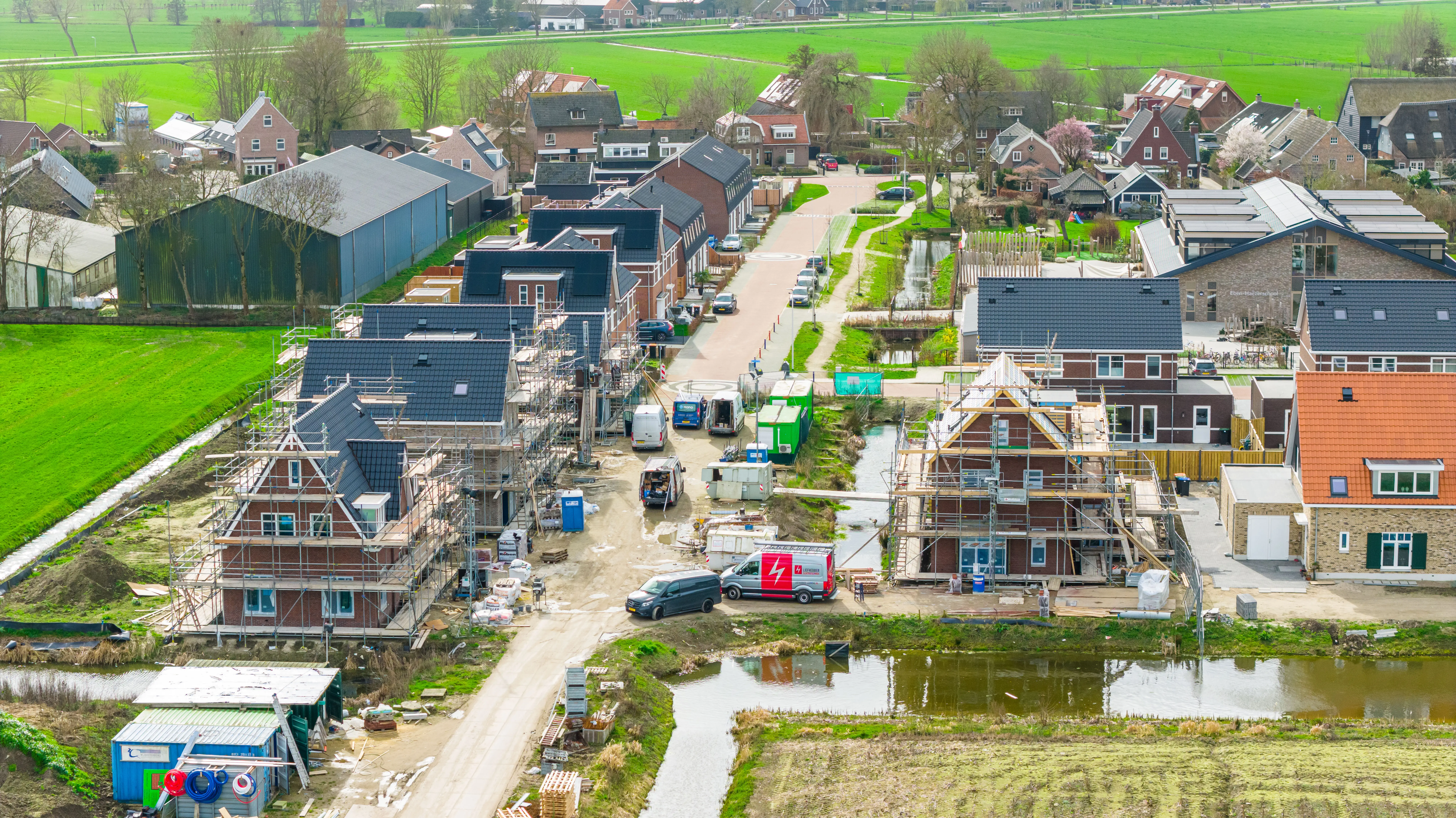 31 woningen project Slagboom in Leerbroek